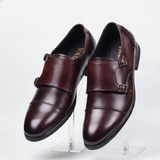 Monk Strap Brown Shoes