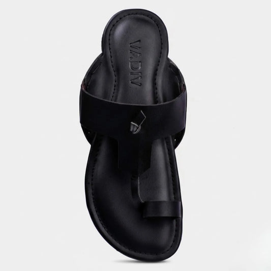 Black kolhapuri Chappal