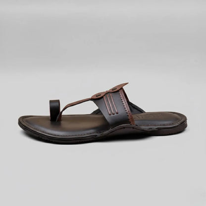 Classic Duo – Men’s Slip-On Chappal