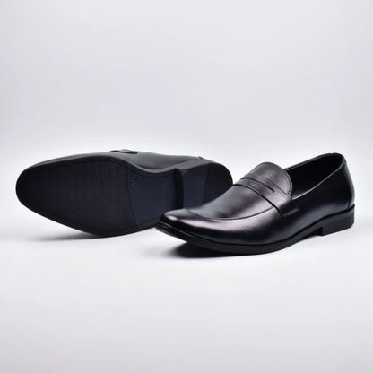 loafers plain black penny loafers