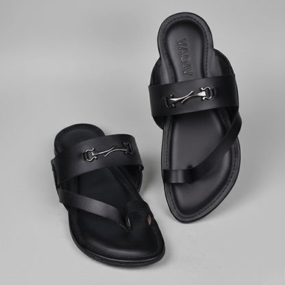 Kolhapuri Chappal Buckle – Men’s Slip-On