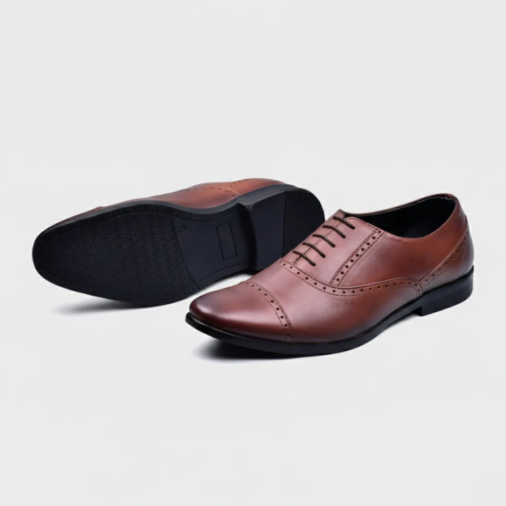 Formal Oxford Brown Shoes