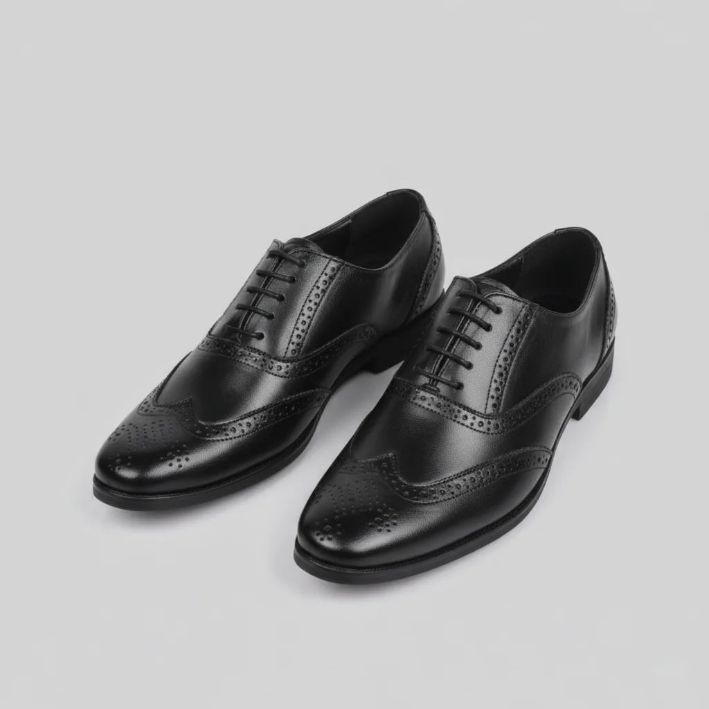 Formal Black Dots Shoes