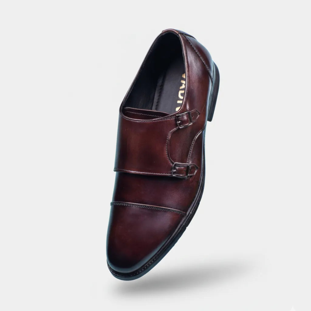 Monk Strap Brown Shoes