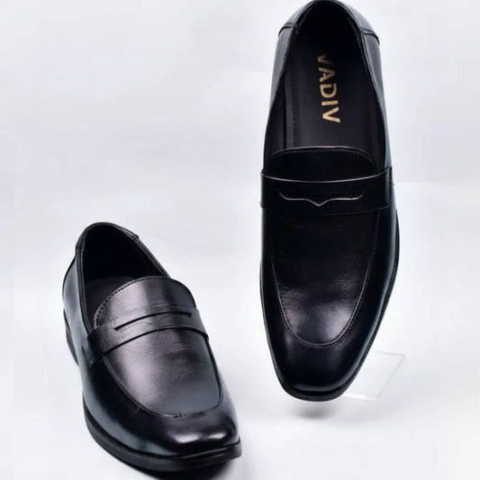 loafers plain black penny loafers