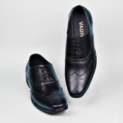 Formal Black Dots Shoes