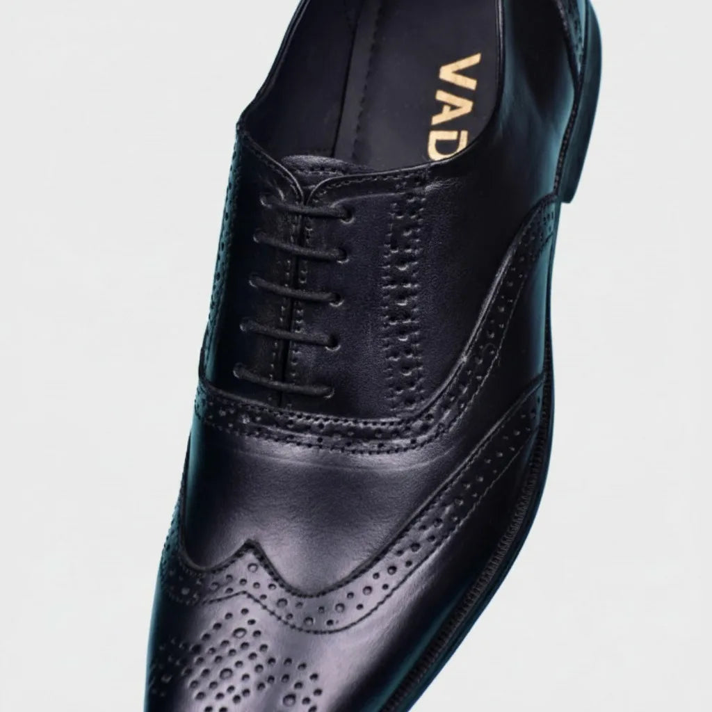 Formal Black Dots Shoes