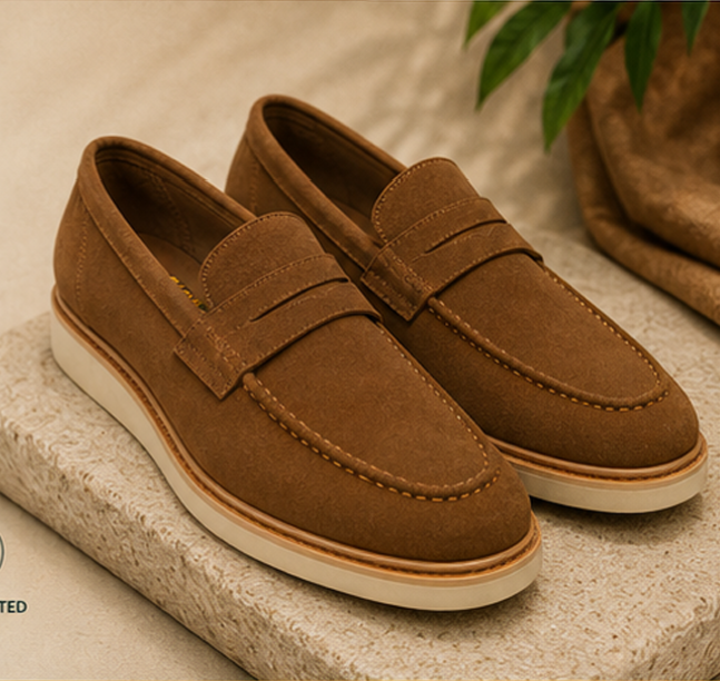 Suede Penny Loafer