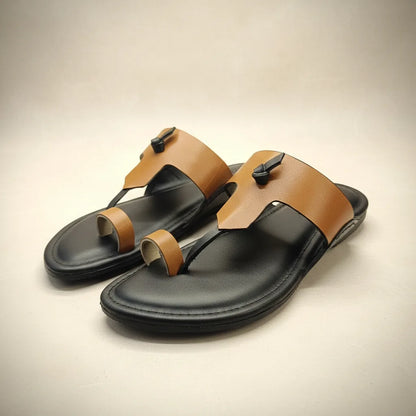 Urban Toe Tan Black